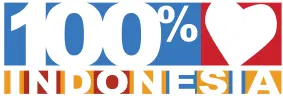 100% cinta indonesia